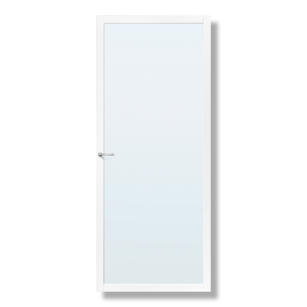Binnendeur Skantrae Slimseries SSL 4400 Nevel Glas Wit