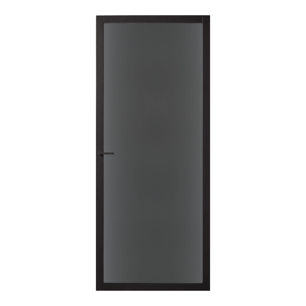 Binnendeur Skantrae Slimseries SSL 4000 Rookglas Zwart