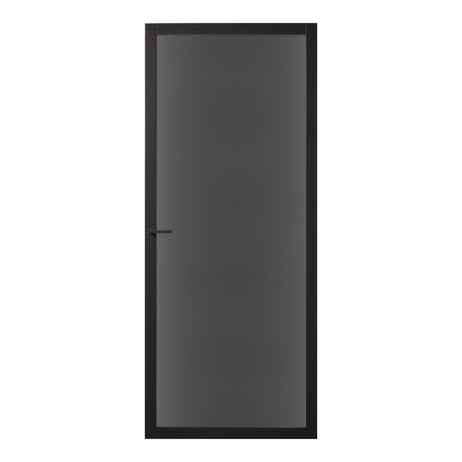 Binnendeur Skantrae Slimseries SSL 4000 Rookglas Zwart