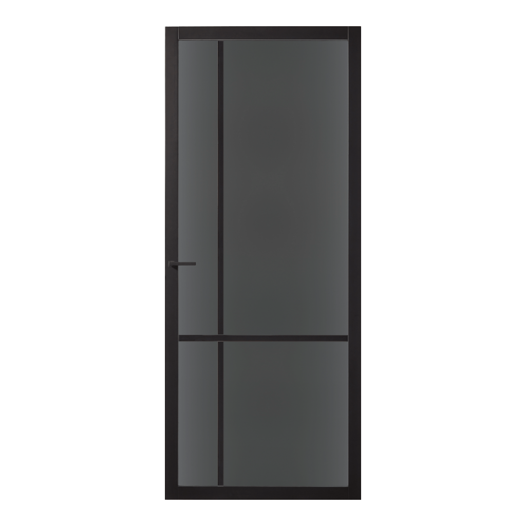 Binnendeur Skantrae Slimseries SSL 4009 Rookglas Zwart