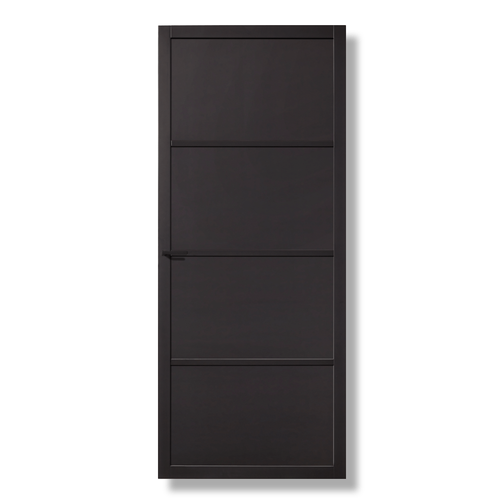 Binnendeur Skantrae Slimseries SSL 4084 Paneeldeur Zwart