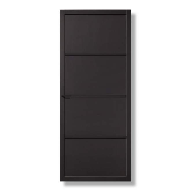 Binnendeur Skantrae Slimseries SSL 4084 Paneeldeur Zwart
