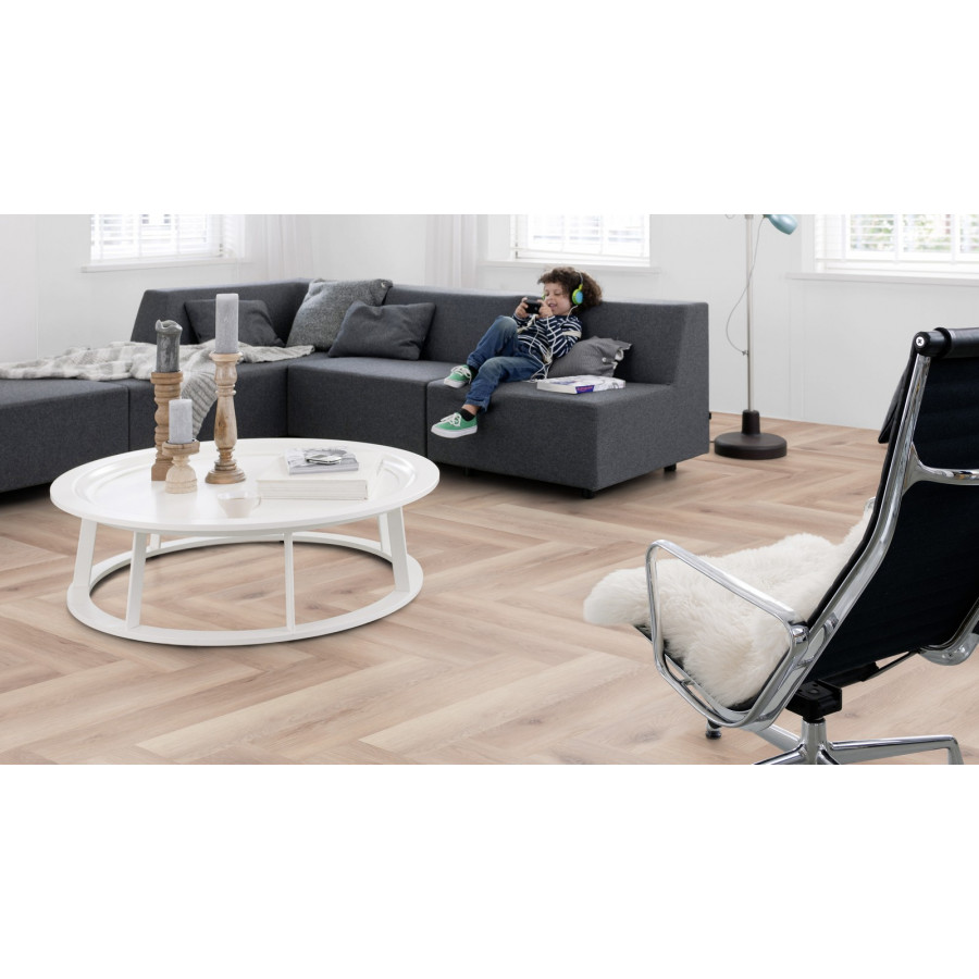 Solidfloor Mansion Klik-PVC Visgraat Vloer Dust Oak 1.35m2
