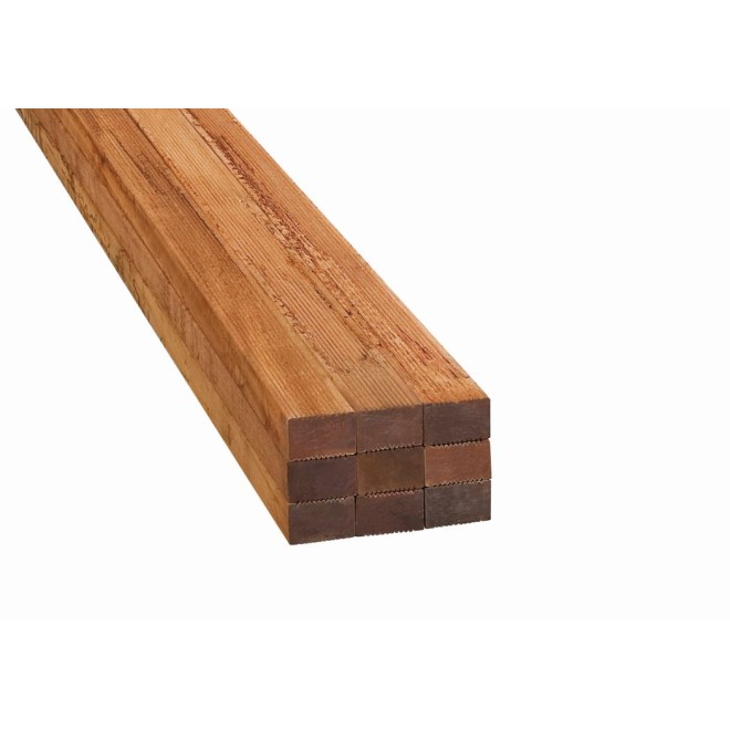 Hardhout Onderregel voor Terrasplank 45x70mm