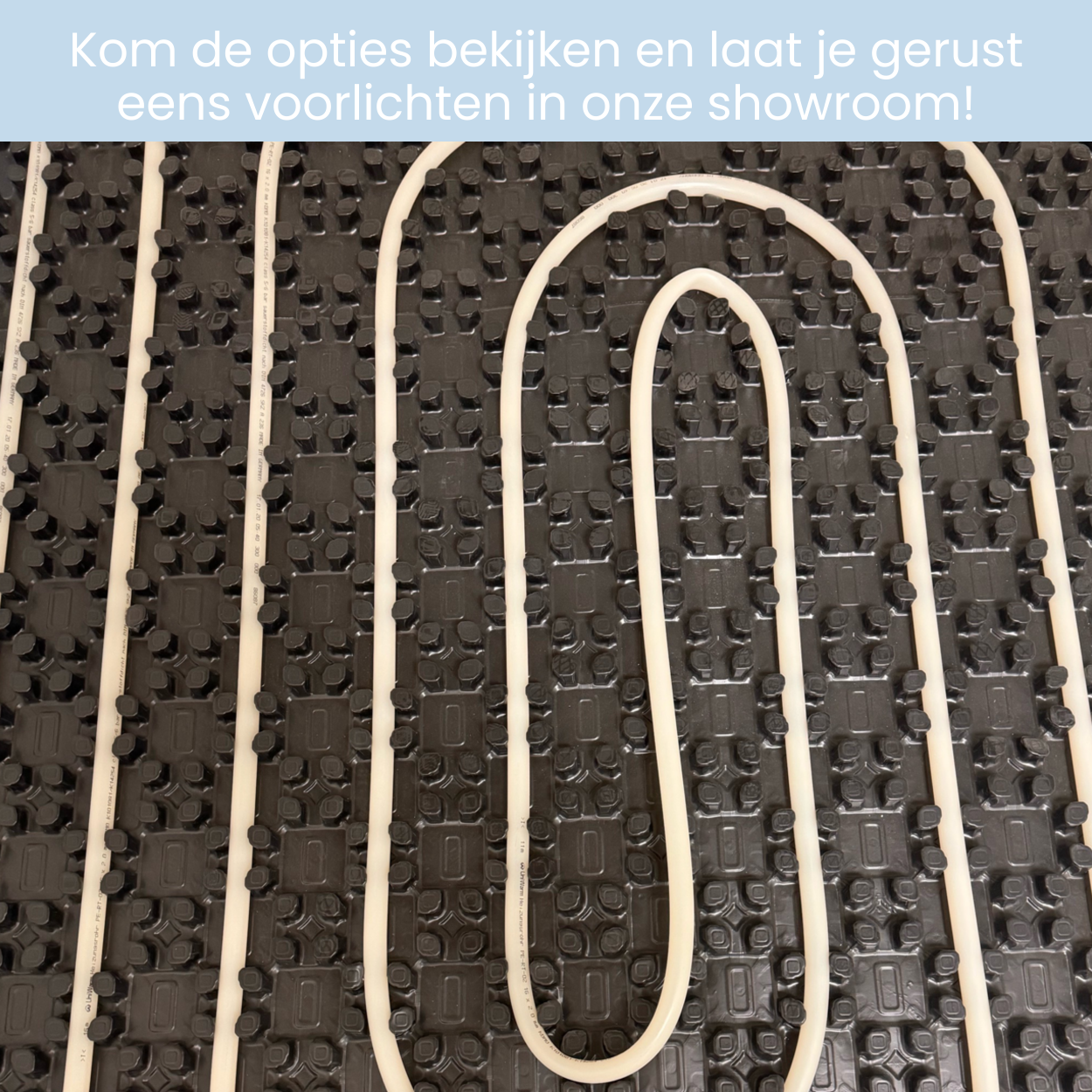 Noppenplaat Vloerverwarming