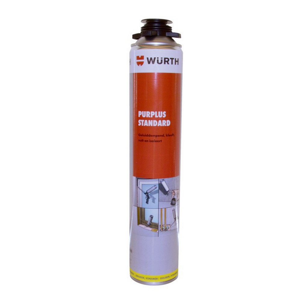 Würth 1K Montageschuim PurPlus 880ml + Spuitmond