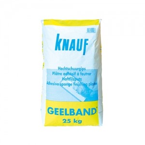 Knauf Geelband Schuurgips 25Kg